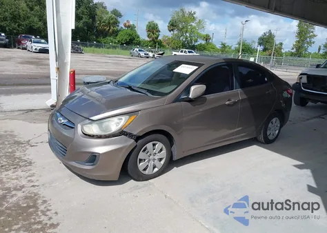 2013 Hyundai Accent Gls from USA, damaged, VIN KMHCT4AE8DU489621